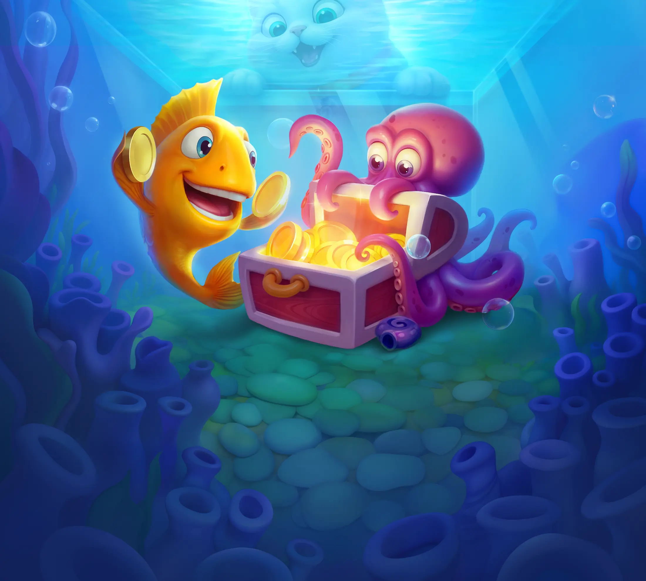 Offres de free spins affichées sur l’app Spinfin avec interface moderne